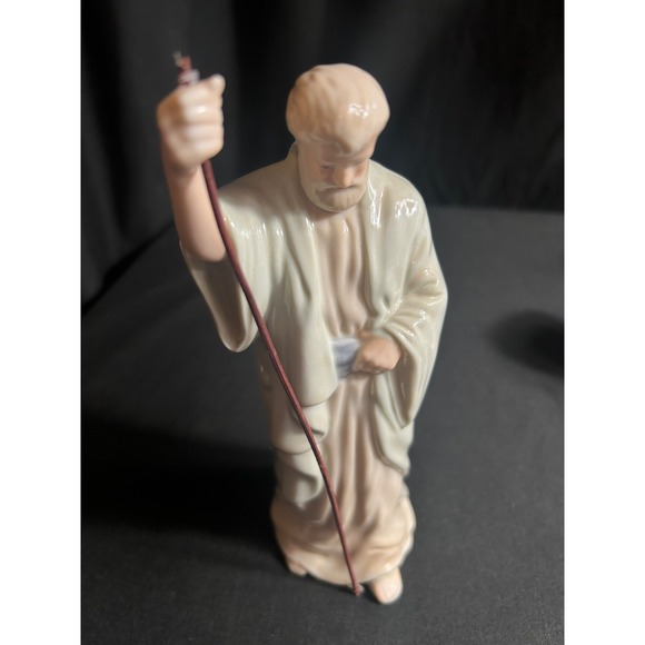 9 Piece‎ Porcelain Nativity Set Shepherd Nativity Scene Christmas Decor - Picture 7 of 16